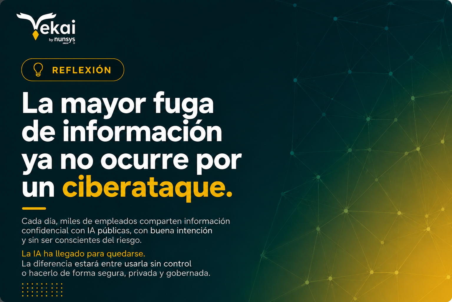 La mayor fuga de información ya no ocurre por un ciberataque.